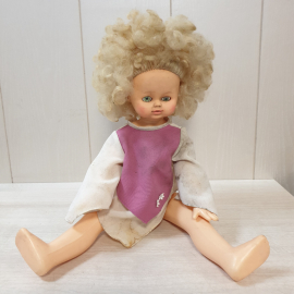 Кукла детская, пластик, СССР